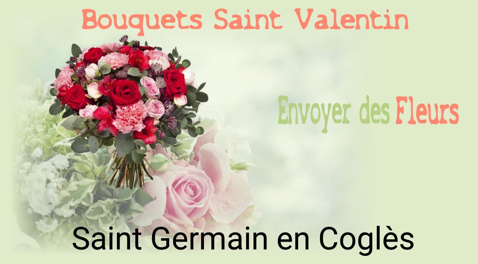 Roses de Saint-Valentin livrées à Saint-Germain-en-Coglès